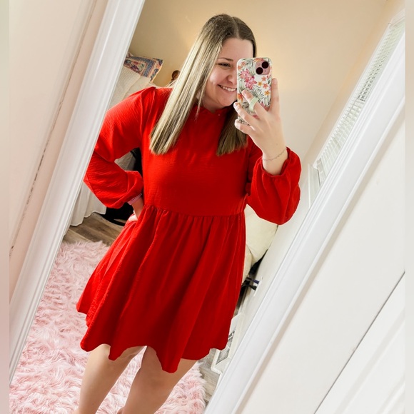 Beeson River Red Valentines Day Dress - Picture 4 of 5